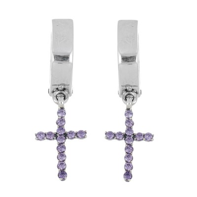 Серьги Б-С-052  "Слава Богу за всё!"